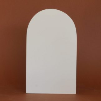 Gessoed Arc Top Flat Board for the Icon
